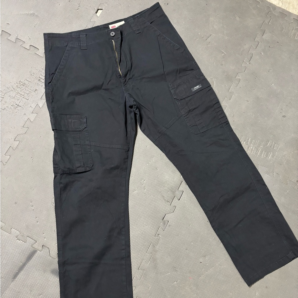 Men's Black Cargo Pants